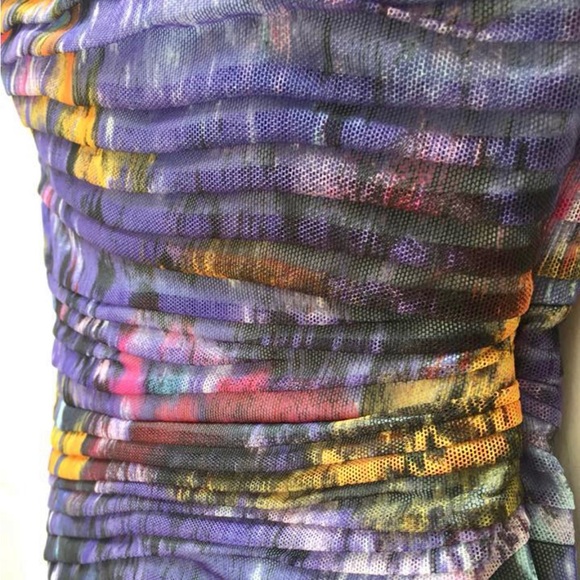 BCBGMaxAzria Rutched Dress Size 0 - Picture 6 of 8